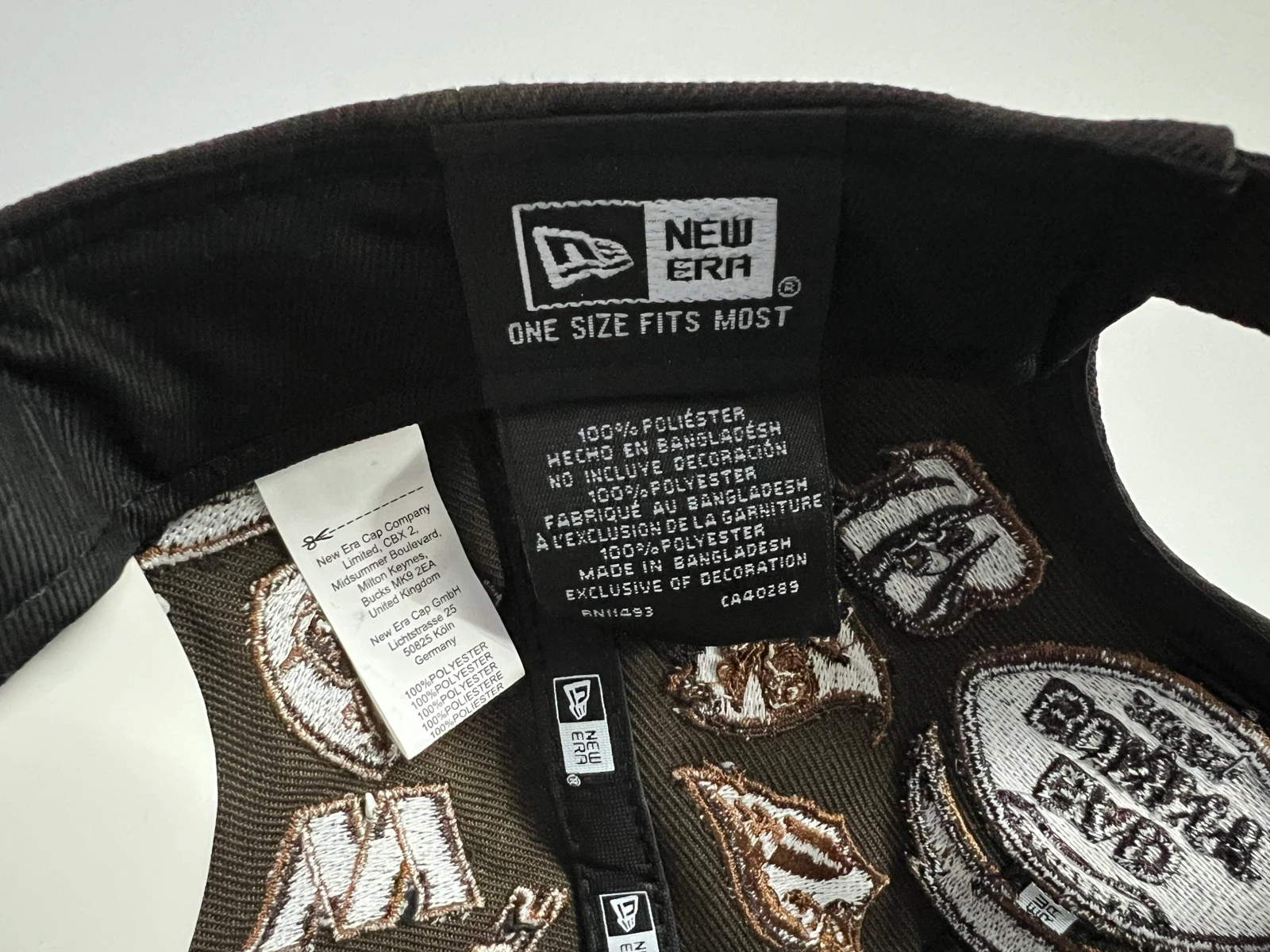 New Era NFL x Bad Bunny All Over Logos Brown OSFA Cap – photo 6